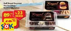 GOLF ROYAL GOURMET YAZ FERAHLIĞI / BELÇİKA ÇİKOLATASI DONDURMA 850ML GOLF ROYAL GOURMET YAZ FERAHLIĞI / BELÇİKA ÇİKOLATASI DONDURMA 850ML